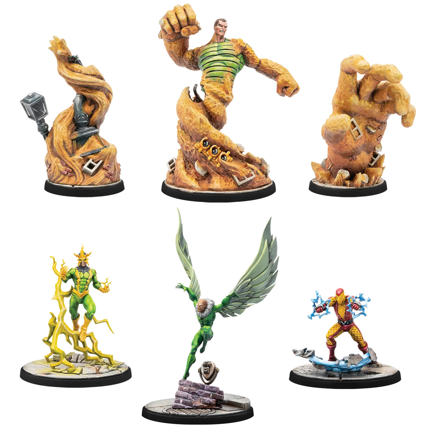 Marvel Crisis Protocol: Electro & Sandman & Shocker & Vulture