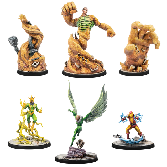 Marvel Crisis Protocol: Electro & Sandman & Shocker & Vulture