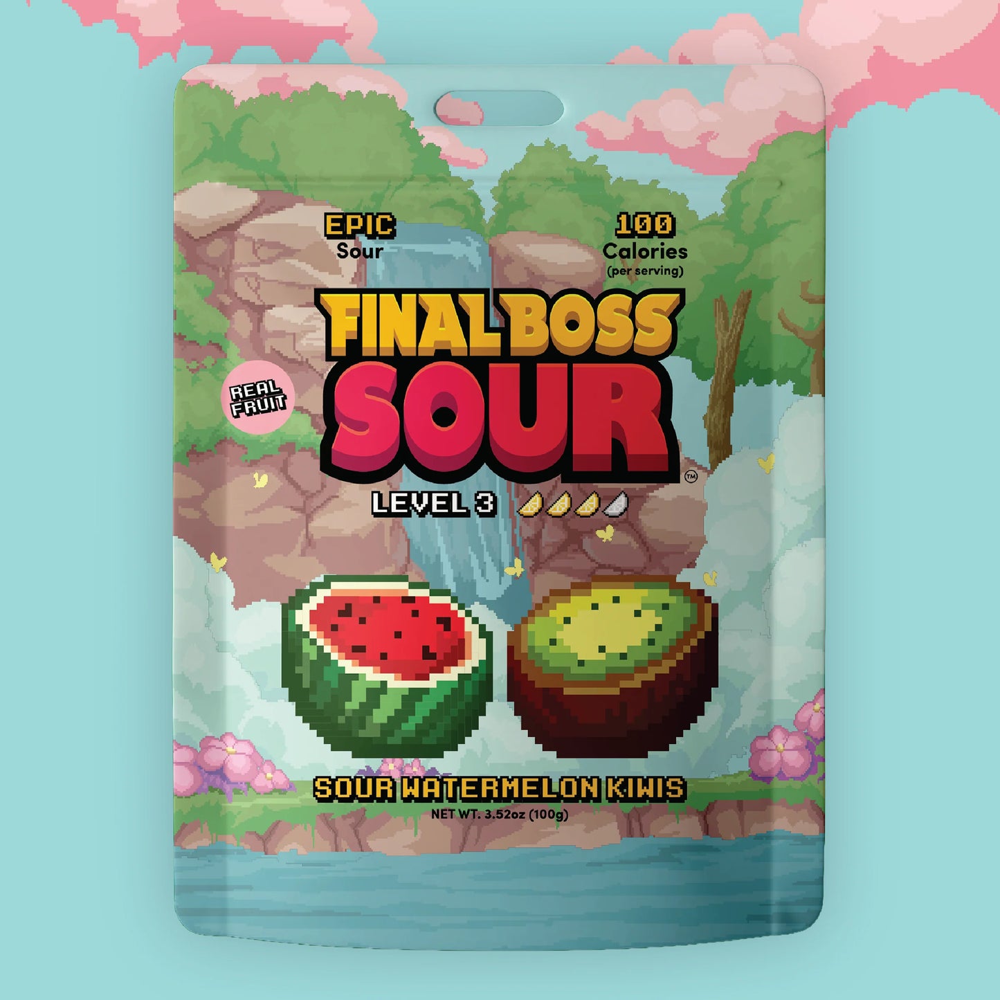 Final Boss Sour: Watermelon Kiwi