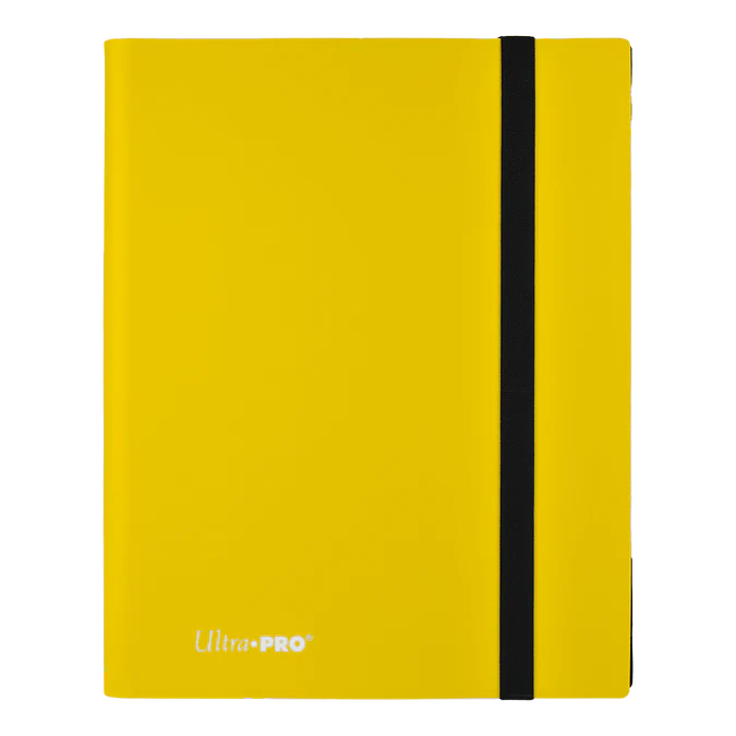Ultrapro: Eclipse - Binder (9pocket) - Lemon Yellow