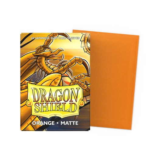 Dragon Shield: Japanese Size - Orange Sleeves (60ct)
