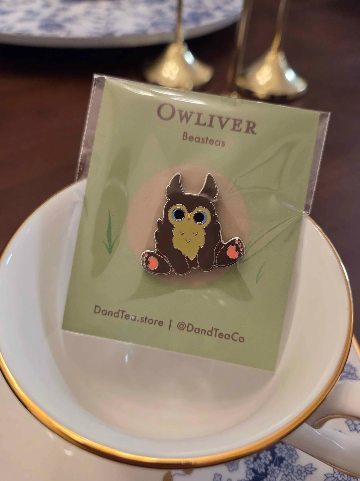 D&Tea - BeasTea Pin