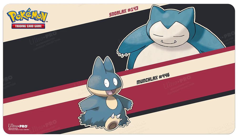 Ultrapro: Playmat - Pokemon: Munchlax and Snorlax