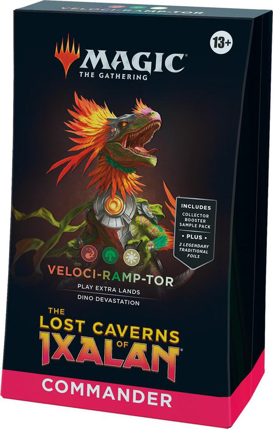 The Lost Caverns of Ixalan:  Veloci-Ramp-Tor - Commander Deck