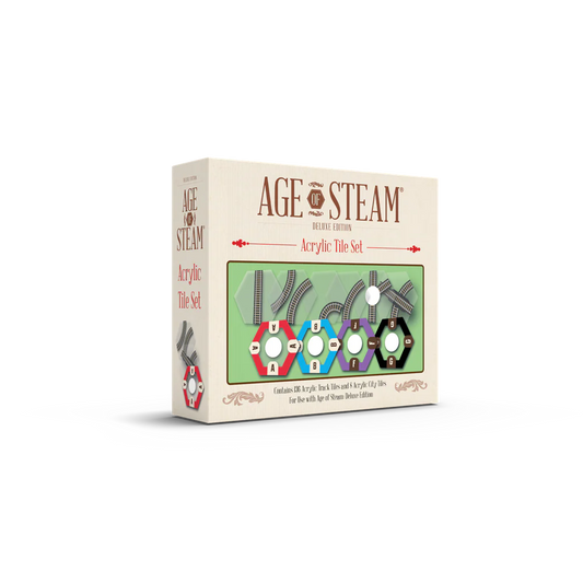 Age of Steam Deluxe: Acrylic Track Tiles