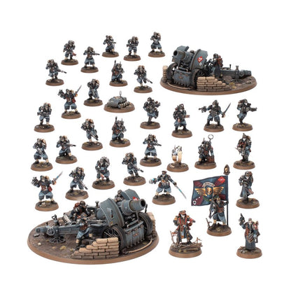 Warhammer 40k Astra Militarum Battleforce Krieg Siege Platoon