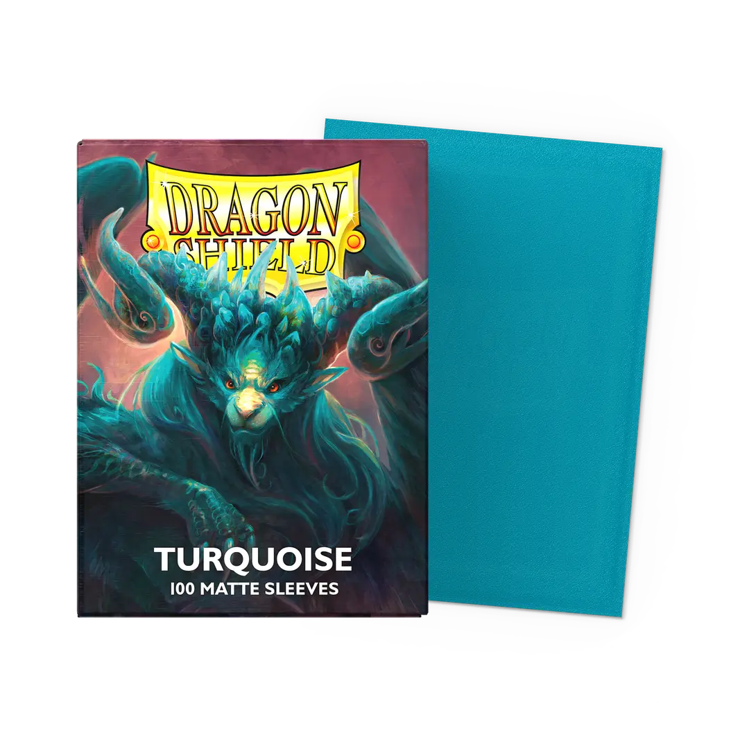 Dragon Shield: Matte - Turquoise