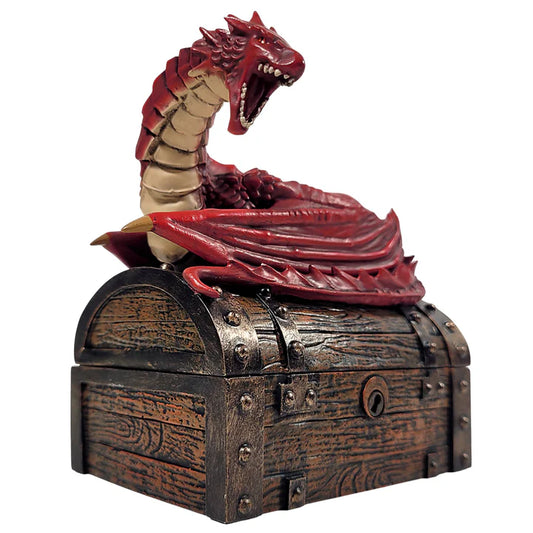 Wyvern Dice Chest - Red