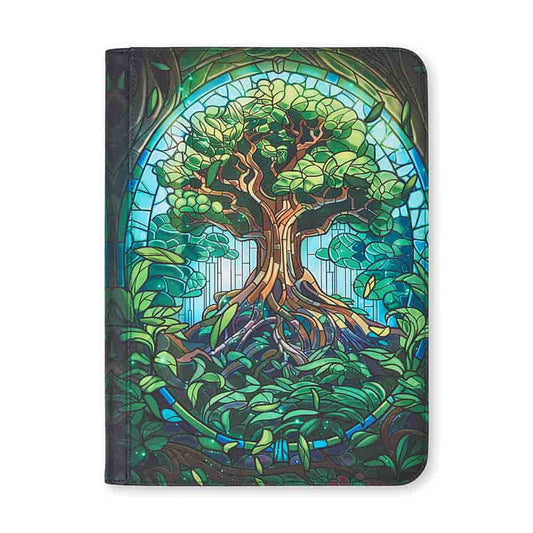 Arcane Fortress: Stained Glass Mythical Forest - 9-Pocket Binder