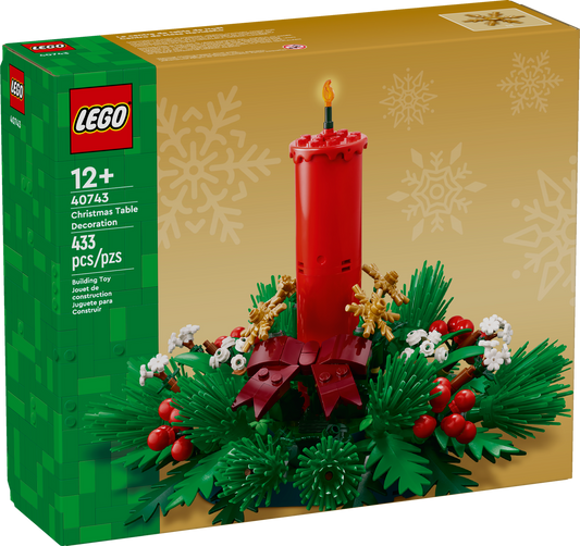 LEGO Christmas Table Decoration