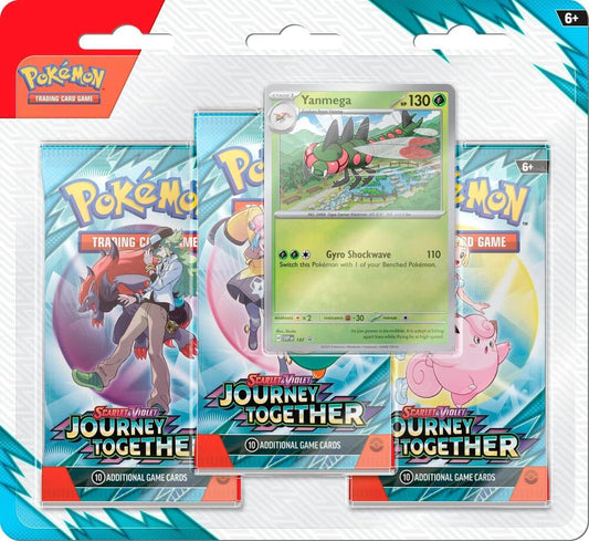 Pokemon: Journey Together - Three-Booster Blister Pack