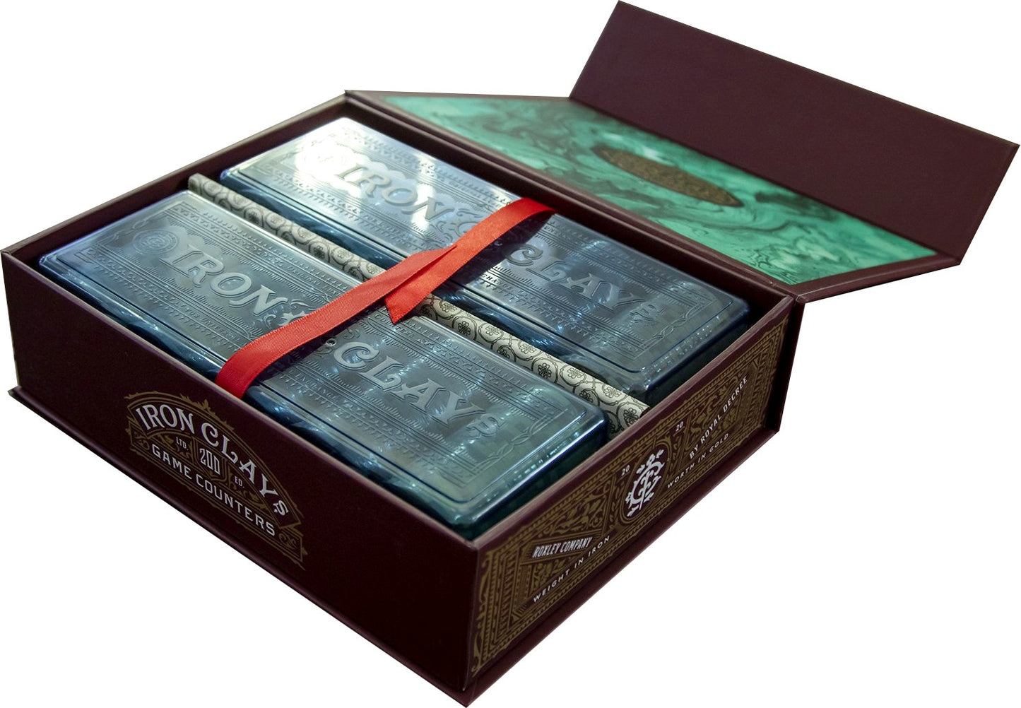 Iron Clays Game Counters: Printed Box With Chips (200)