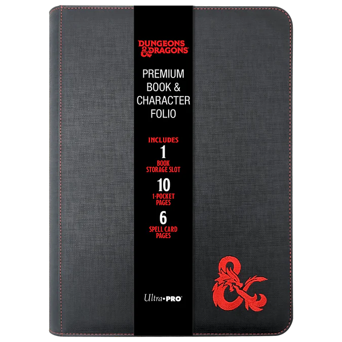 Dungeons and Dragons: Zipped Premium Book & Character Folio