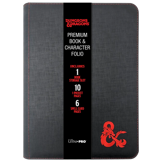 Dungeons and Dragons: Zipped Premium Book & Character Folio
