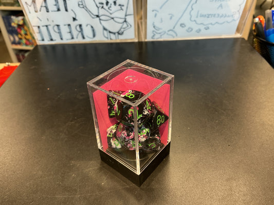 Chessex Brush Polyhedral Set - Paintball