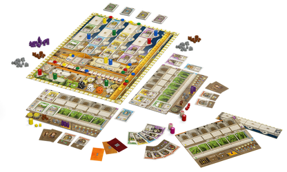 Lorenzo il Magnifico is a complex and strategic game with no luck dependence. Players will place their Family Members in different areas of the city to perform actions, but these Family Members are never the same as they change value every round. They wil