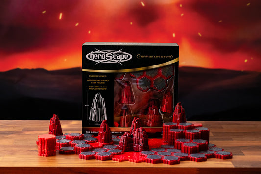 Heroscape: Lava Fields of Valhalla Terrain