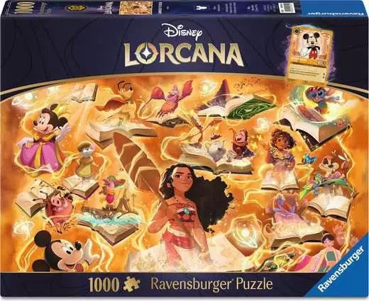 Ravensburger Lorcana Glimmers of the Realm: Amber 1000pc Puzzle