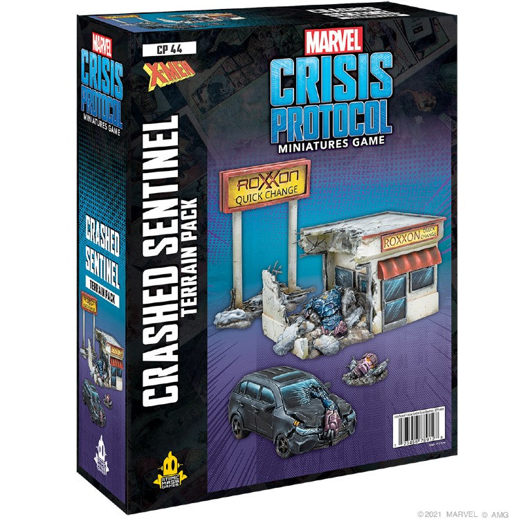 Crisis Protocol Terrain Pack - Crashed Sentinel
