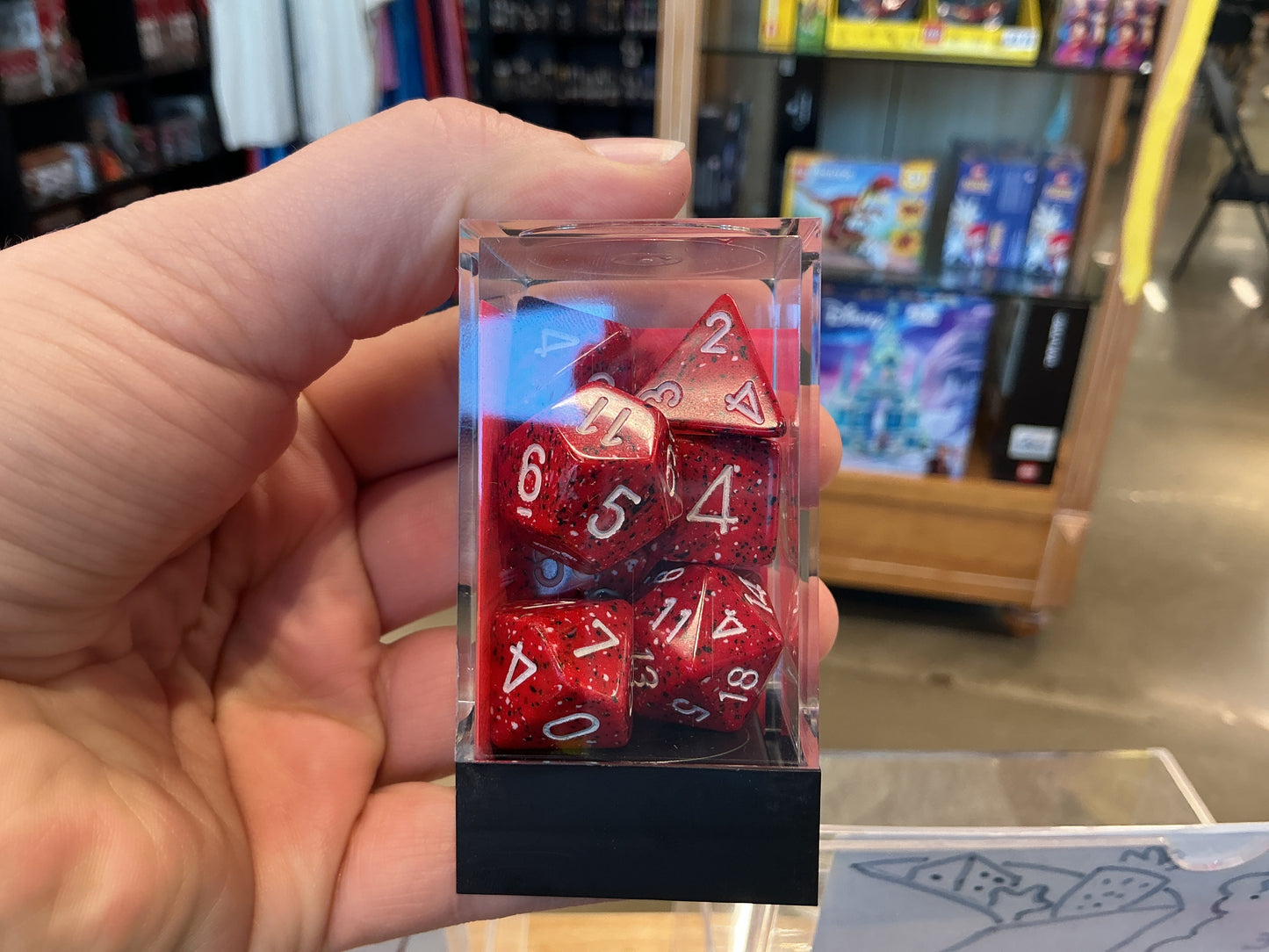 Chessex 7pc lava stone