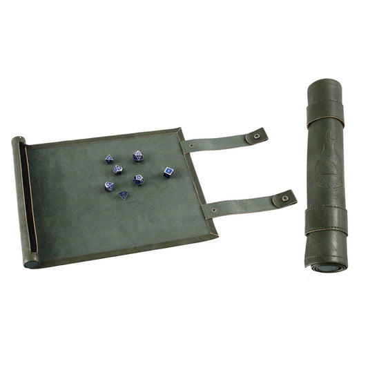 Forged Dice Tray: Scroll - Green