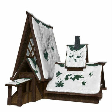 Icons of the Realms Icewind Dale Rime of the Frostmaiden - The Lodge Papercraft set