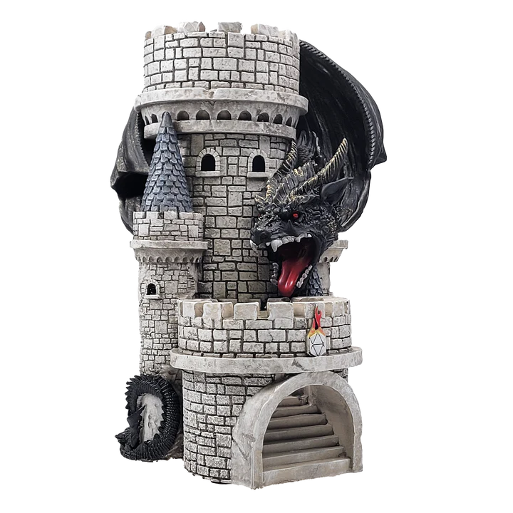 Dragon's Keep Dice Tower - Black