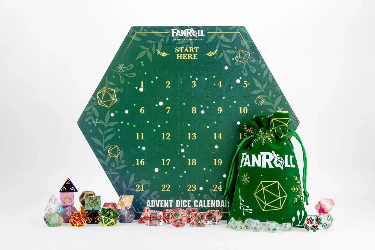 FanRoll Holiday 2025 Dice Advent Calendar