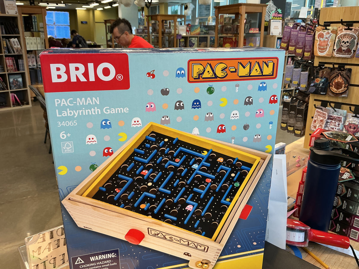 Labirynt Pac Man PAC-MAN Labyrinth Game – Capes and Crepes Board Game Cafe