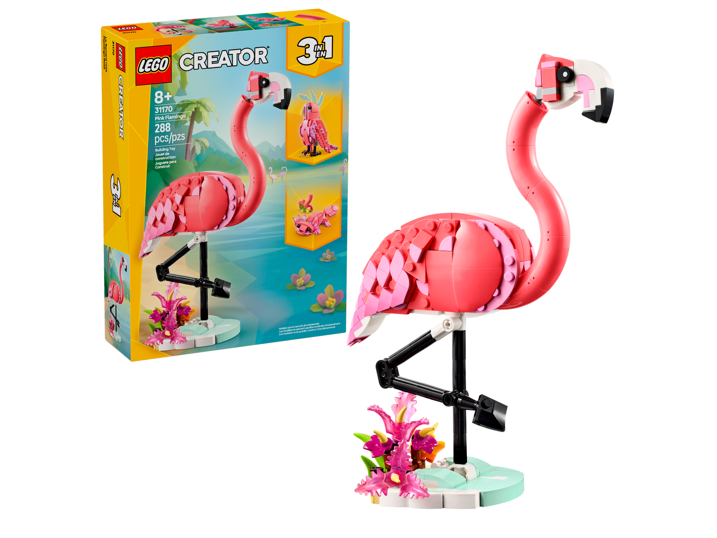 LEGO Pink Flamingo
