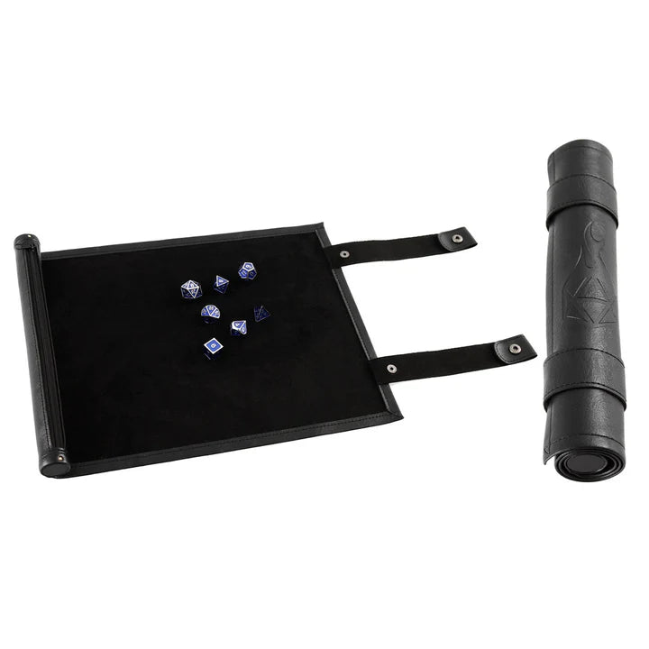Forged Dice Tray: Scroll - Black