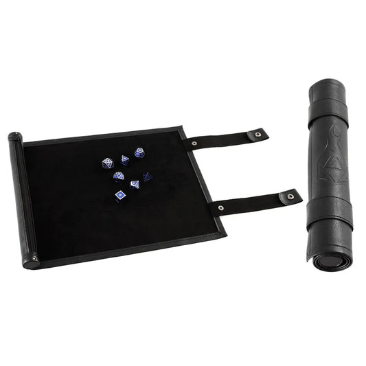 Forged Dice Tray: Scroll - Black