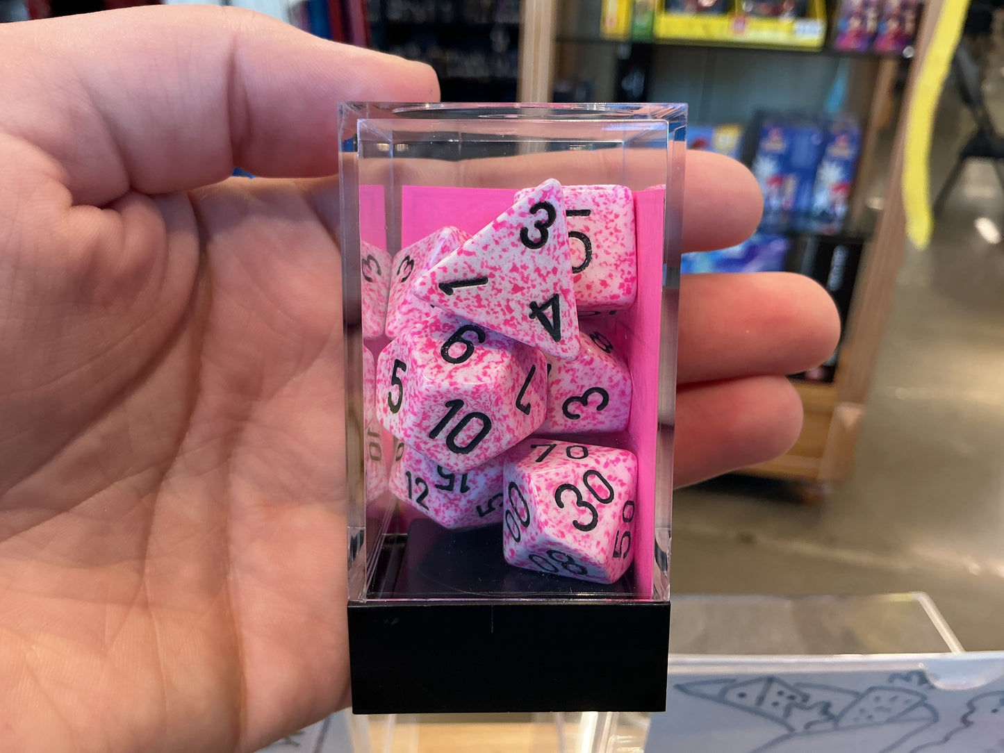 Chessex 7pc pink