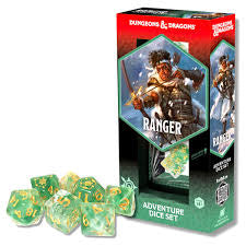 Dungeons and Dragons: Adventure Dice - White/Green