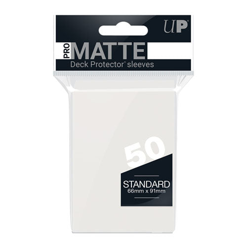 Ultrapro: Matte Standard Card Sleeves 50ct - Clear