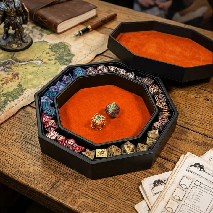 Forged Dice Tray: Dice Arena - Orange