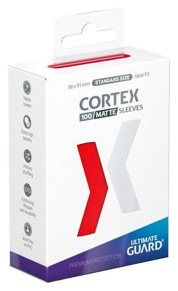 Cortex Matte 100ct Red