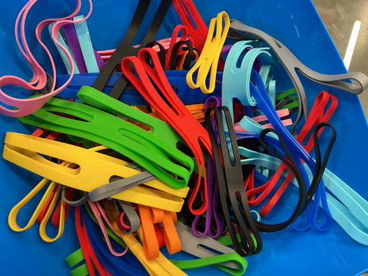3x Board Game Rubber Bands
