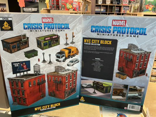 Marvel Crisis Protocol: NYC City Block Terrain Collection