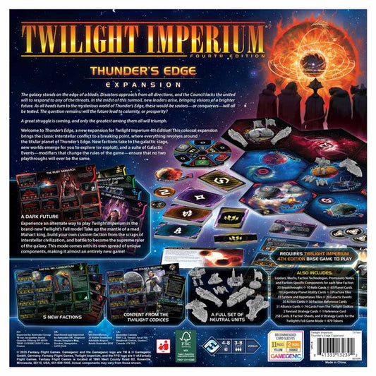 [Pre-Order] Twilight Imperium: Thunder's Edge Expansion