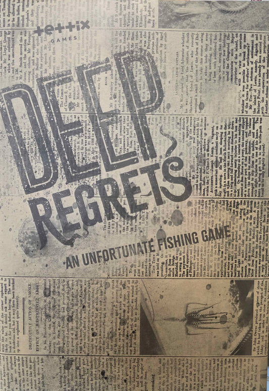 Deep Regrets: An Unfortunate Fishing Game Kickstarter Edition