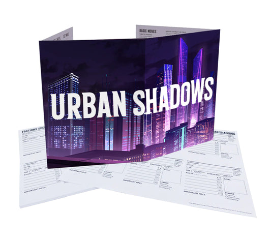 Urban Shadows: MC Screen & Campaign Notepads