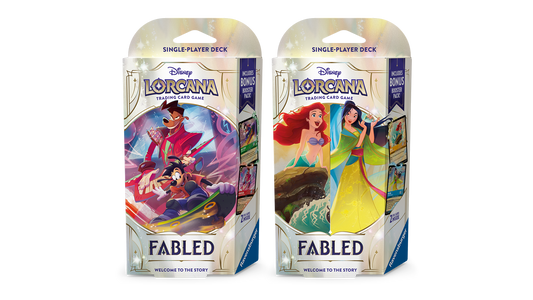 Disney Lorcana TCG: Fabled - Emerald Ruby Starter Deck