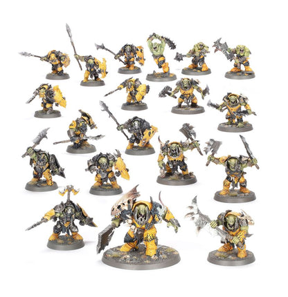 Warhammer AOS Spearhead: Orruk Warclans Ironjawz Bigmob