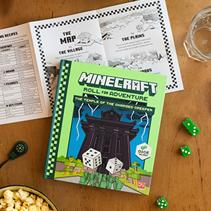 Minecraft Roll for Adventure Temple of the Charged Creeper