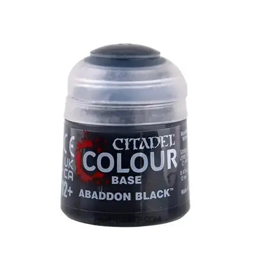 Citadel: Base Paint - Abaddon Black (12ml)