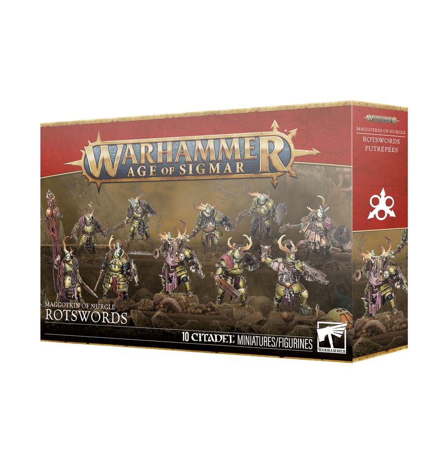 Warhammer AOS: Maggotkin of Nurgle - Rotswords