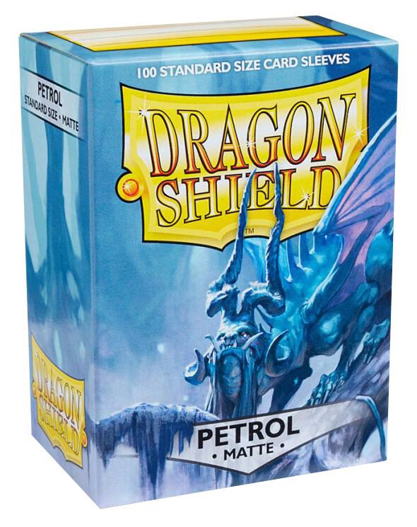 Dragon Shield: Dual Matte - Petrol Sleeves (100ct)