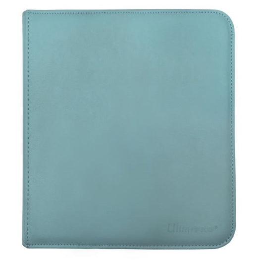 Ultrapro: Zipper Binder(12pocket) - Light Blue