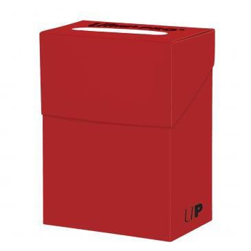 Ultrapro: Solid Deck Box - Red